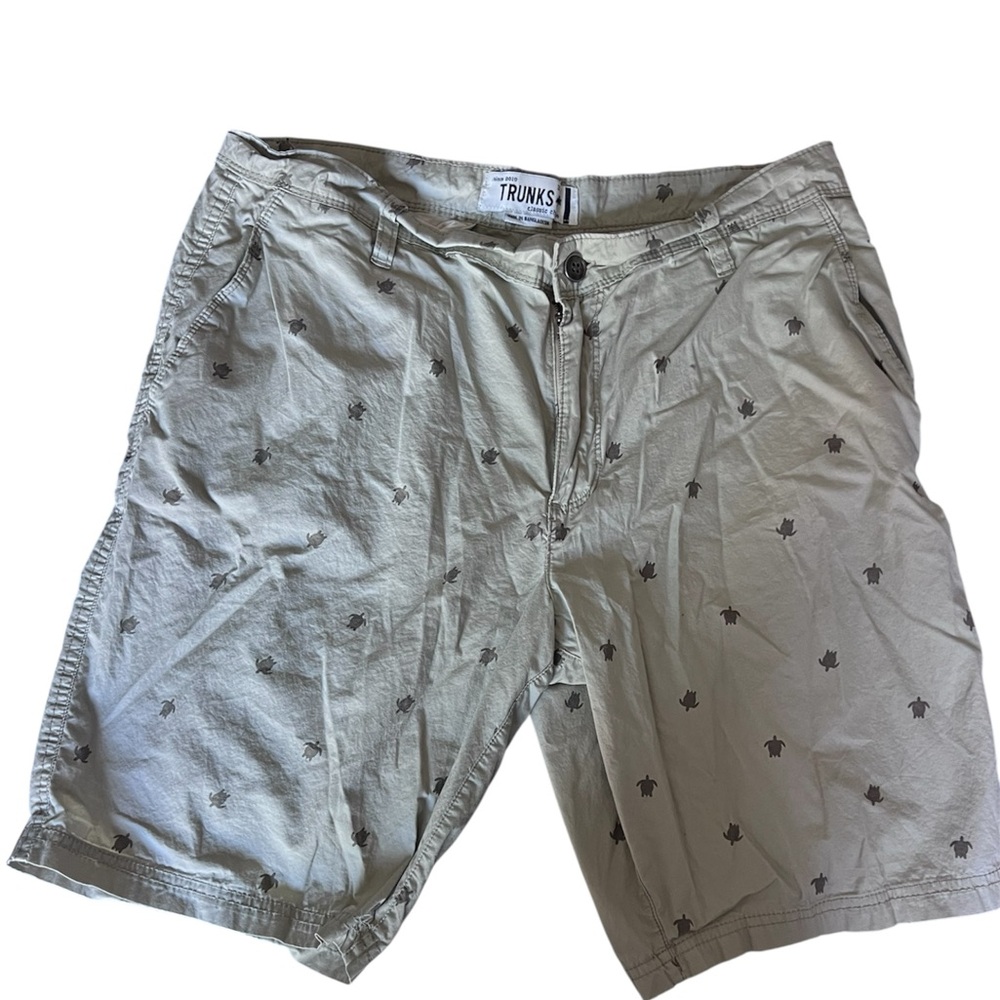 Trunks Men's Flat Front Shorts - cool beige